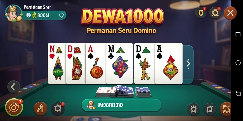 Tampilan menarik dari gameplay DEWA1000 yang mengasyikkan.