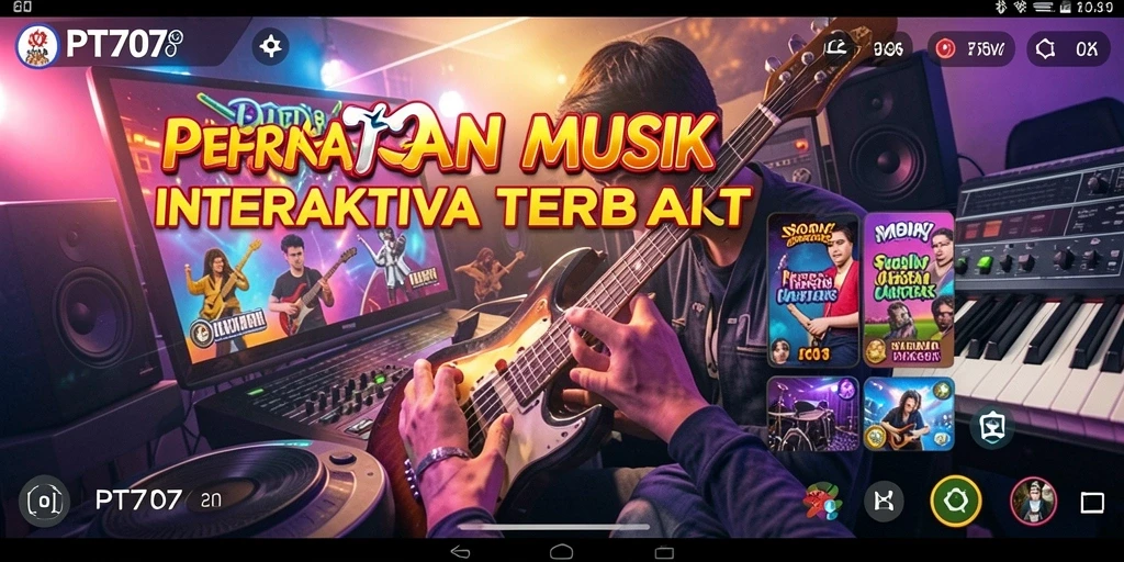 Tampilan gameplay PT707 yang seru dan interaktif.